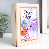 Ключница "Велосипед с лавандой" белый 15х21 см МИКС Ключница "Велосипед с лавандой" белый 15х21 см МИКС