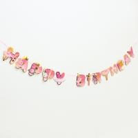 Гирлянда &laquo;C днём рождения&raquo;, длина 2 метра