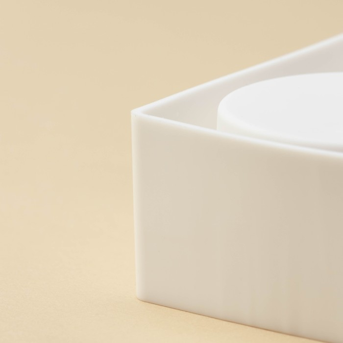 Форма для муссовых десертов и выпечки KONFINETTA &laquo;Круг&raquo;, 39&times;8&times;4,7 см, 5 ячеек d=7,2 см, цвет белый