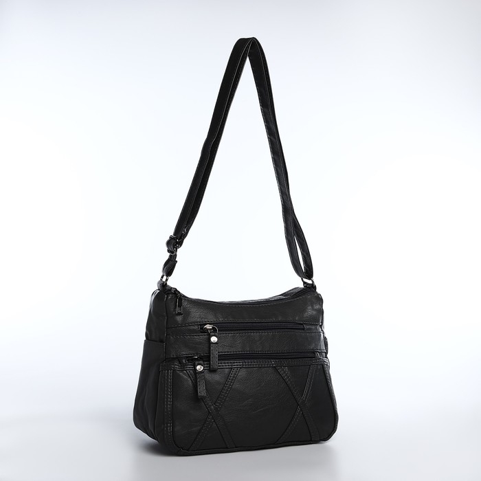 Сумка-мешок на молнии, цвет серый Сумка-мешок на молнии, цвет серый