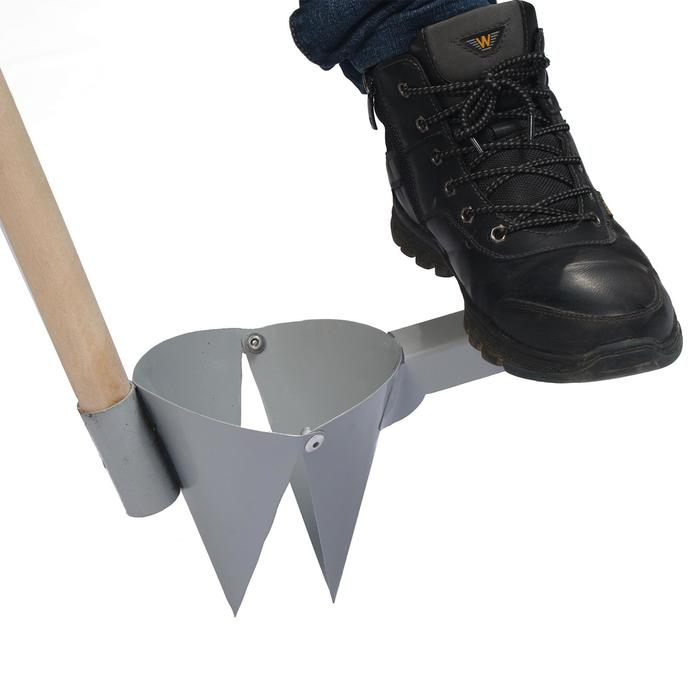 Картофелесажалка &laquo;Богатырь&raquo;, тулейка 30 мм, нержавеющая сталь