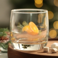 Новый год. Стакан стеклянный &laquo;Глинтвейн&raquo;, 310 мл