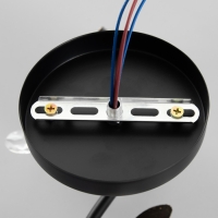 Люстра 2010/2 E27 60Вт черный+золото 37х13х25 см BayerLux