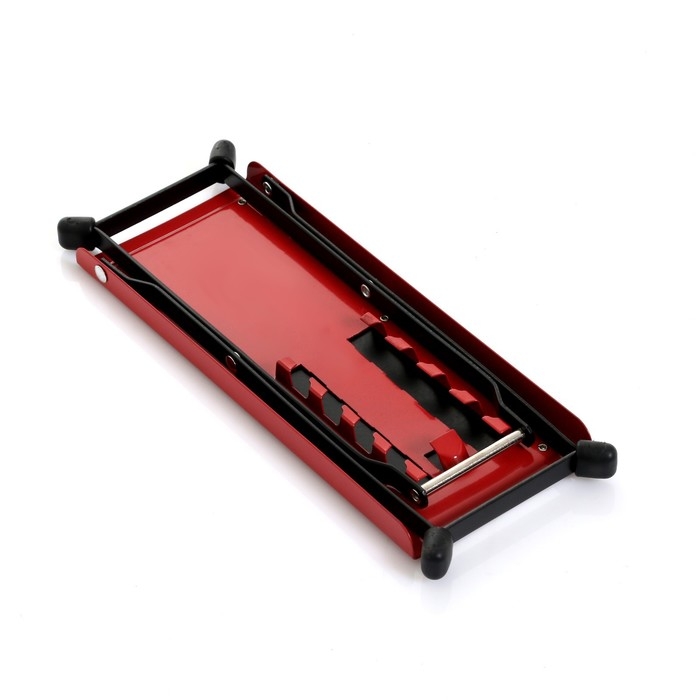 Подставка под ногу гитариста, красная, 25,5 х 10,5 х 12,5-25,5 см Подставка под ногу гитариста, красная, 25,5 х 10,5 х 12,5-25,5 см