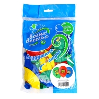 Шар латексный 12" &laquo;Дембель&raquo;, ассорти, пастель, 2-сторонний, набор 25 шт., МИКС