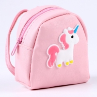 Сумка для куклы &laquo;Единорог&raquo;, цвет розовый