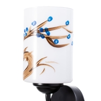 Бра "Сакура" Е27 40Вт черный 8х19 см Бра "Сакура" Е27 40Вт черный 8х19 см