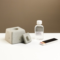 Биокамин настольный "Кубик" 10 х 7 см, топливо и спички в комплекте