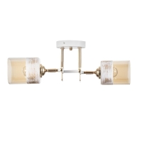 Люстра "Ариадна" 2хЕ27 40Вт бело-золотой 46х25х26 см BayerLux Люстра "Ариадна" 2хЕ27 40Вт бело-золотой 46х25х26 см BayerLux