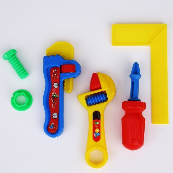 Детский рюкзак + игра «Строитель», 23х20,5см, МИКС Детский рюкзак + игра «Строитель», 23х20,5см, МИКС