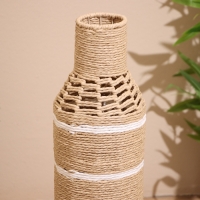 Ваза плетёная, напольная 13х13х60 см