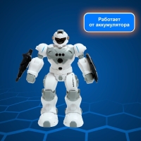 Робот &laquo;Гардиан&raquo;, радиоуправляемый, жесты, свет, звук, с аккумулятором