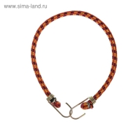 Резинка для крепления багажа TORSO, 60 см, d10 мм, металлические крючки, МИКС Резинка для крепления багажа TORSO, 60 см, d10 мм, металлические крючки, МИКС