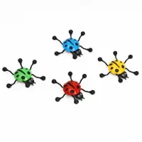 Липучка &laquo;Жучок&raquo;, сползает по стеклу, цвета МИКС