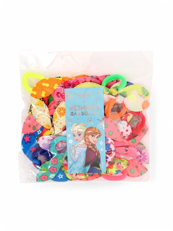 Резинка для волос, бабочка, набор, Холодное сердце