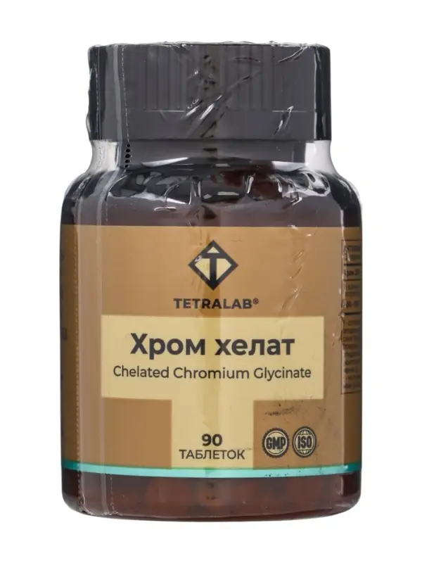 Хром хелат TETRALAB, таб. №90