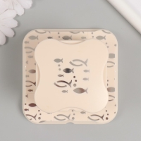 Дырокол фигурный рисунок 3,8х3,8 см "Рыбки" 6.1х6,1х4,1 см