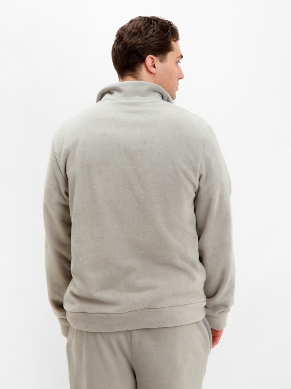 Джемпер флисовый мужской MINAKU: Fleece Soft цвет серый, р-р 46 Джемпер флисовый мужской MINAKU: Fleece Soft цвет серый, р-р 46