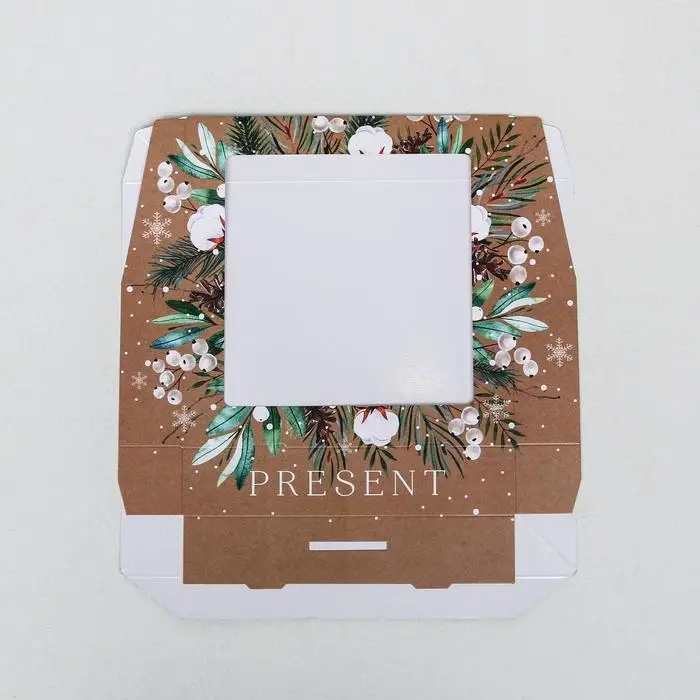 Коробка складная &laquo;Present&raquo;, 20 х 20 х 4 см