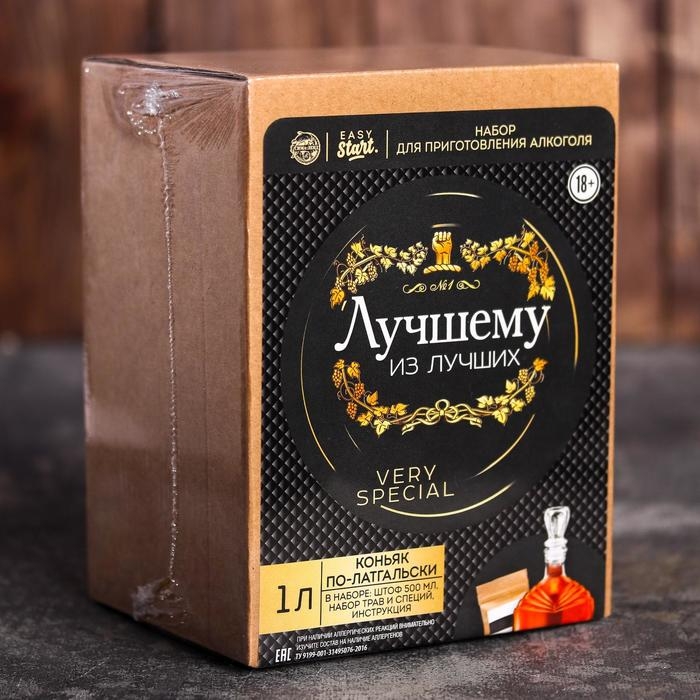 Набор для приготовления алкоголя «Коньяк»: набор трав и специй, штоф 500 мл., инструкция Набор для приготовления алкоголя «Коньяк»: набор трав и специй, штоф 500 мл., инструкция