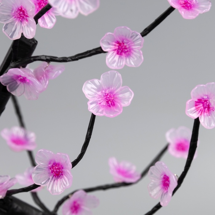 Светодиодный куст &laquo;Сакура&raquo; 45 см, 36 LED, батарейки AAx3 (нет в комплекте), свечение тёплое белое