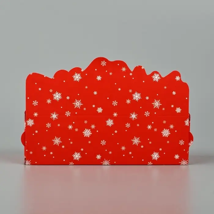 Коробочка для макарун &laquo;Снегири&raquo;, 18 х 5.5 х 5.5 см