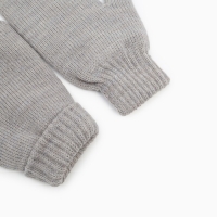 Варежки женские, цвет черный, размер 18