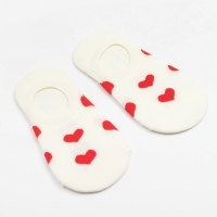 Носки-следки MINAKU «Сердечки», размер 36-39 (23-25 см) Носки-следки MINAKU «Сердечки», размер 36-39 (23-25 см)