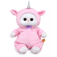 Мягкая игрушка &laquo;Кошечка Ли-Ли BABY&raquo;, в комбинезоне &laquo;Единорог&raquo;, 20 см