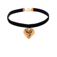 Чокер &laquo;Стиль&raquo; сердце, цвет золото, 30 см