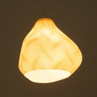 Светильник "Течение" 1х10Вт Е14 провод 2м 20х20х20см