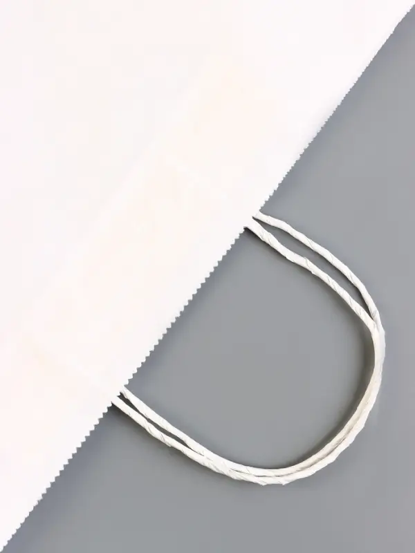 Пакет крафт без печати 35&times;15&times;42 см белый