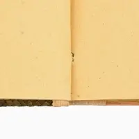 Записная книжка плетеная, 48 листов, 17х22х2 см, цв. бежево-бирюзовый