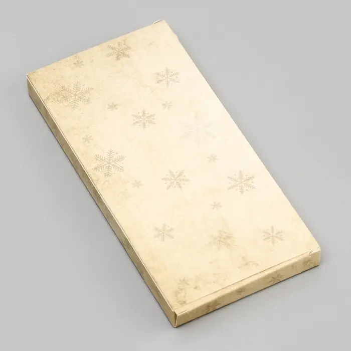 Подарочная коробка под плитку шоколада без окна &laquo;Загадай желание&raquo;, 17.1&times;8&times;1.4 см