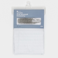 Штора для ванной "Харлоу", 180х180 см, полиэстер