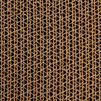 Когтеточка-лежанка "Пижон" из гофрокартона с кошачьей мятой "Волна", 65 х 22 х 7 см