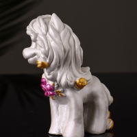 Статуэтка "Пони Красотка" 10х7х5 см, перламутр