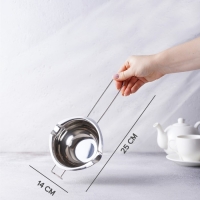 Миска из нержавеющей стали для водяной бани Hanna Kn&ouml;vell, 470 мл, 14&times;6,3 см