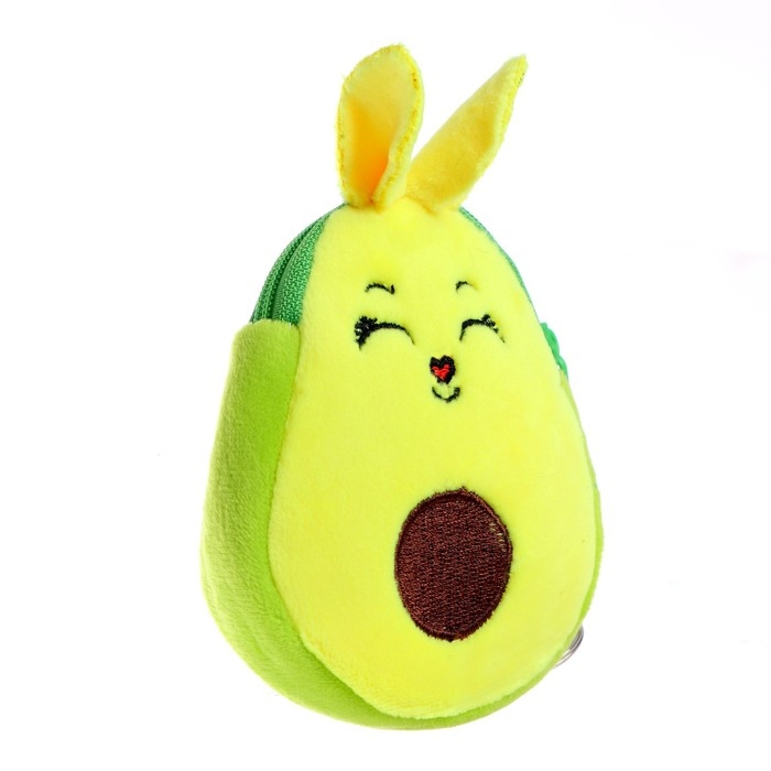 Кошелёк &laquo;Авокадо&raquo;, на брелоке, виды МИКС