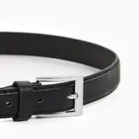 Ремень дет 04-01-02-01, 2,2*0,3*75-90 см, винт, пряж мет, черный