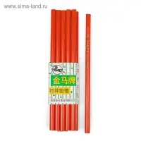 Карандаш цветной для разных поверхностей (стекло, ткани, металлу, пластику, резине) красный