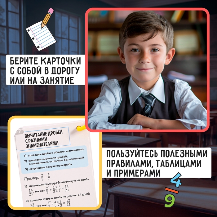 Развивающий набор &laquo;Полезные выручалки&raquo;, 5-6 класс