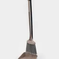 Набор для уборки 19,5х25х90см "Ленивка", цвет капучино