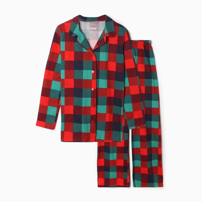 Пижама мужская KAFTAN Xmas mood, размер 52 Пижама мужская KAFTAN Xmas mood, размер 52