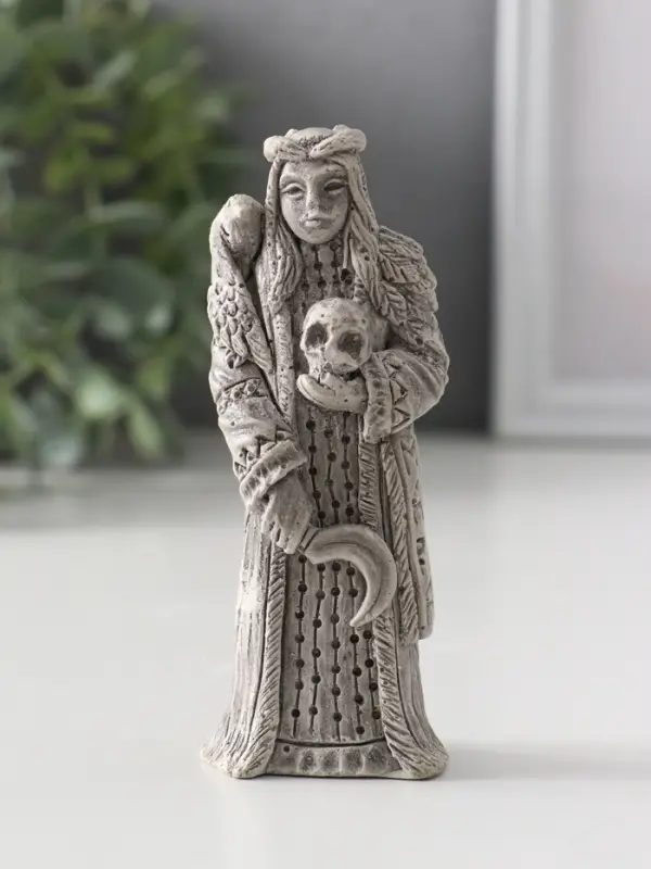 Фигура славянская богиня &laquo;Мара&raquo; 10.5&times;4&times;3.5 см, серая