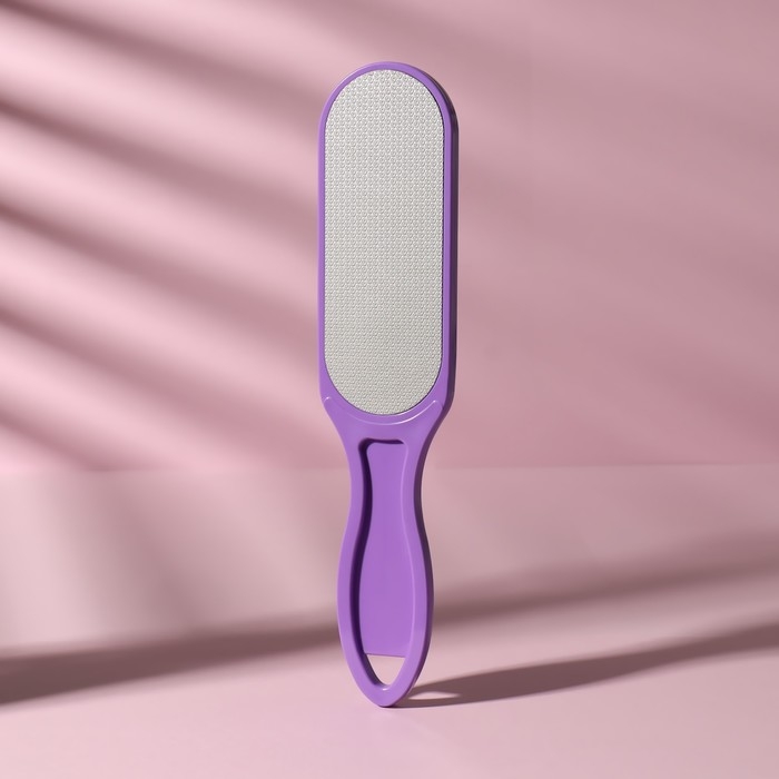 Пилка для ног, лазерная, двусторонняя, 25,5 см, цвет МИКС Пилка для ног, лазерная, двусторонняя, 25,5 см, цвет МИКС