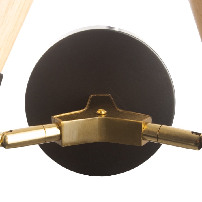 Бра "Марокко" 2хЕ27 40Вт черный 25х15х38см