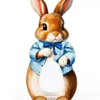 Коробка для яйца на Пасху &laquo;Зайка&raquo;, 5.9&times;28.9 см