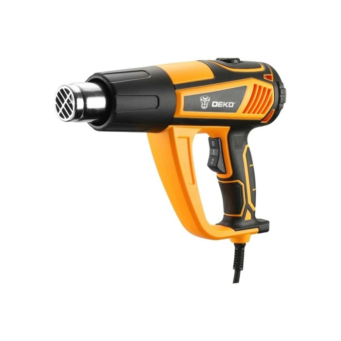 Фен строительный DEKO HG2450, 2450 Вт, плавная регулировка, 500 л/мин, кабель 2 м Фен строительный DEKO HG2450, 2450 Вт, плавная регулировка, 500 л/мин, кабель 2 м