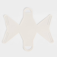 Кожанная подарочная сумочка 13 х12 х 5,5 см белая